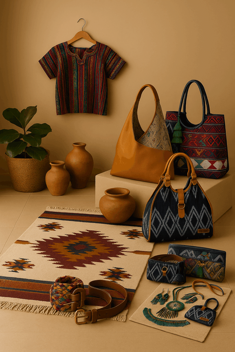 Guatemalan handmade textiles, bags and accessories for wholesale market