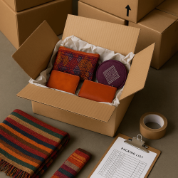 handcrafted artisan products packed for wholesale export distribution
